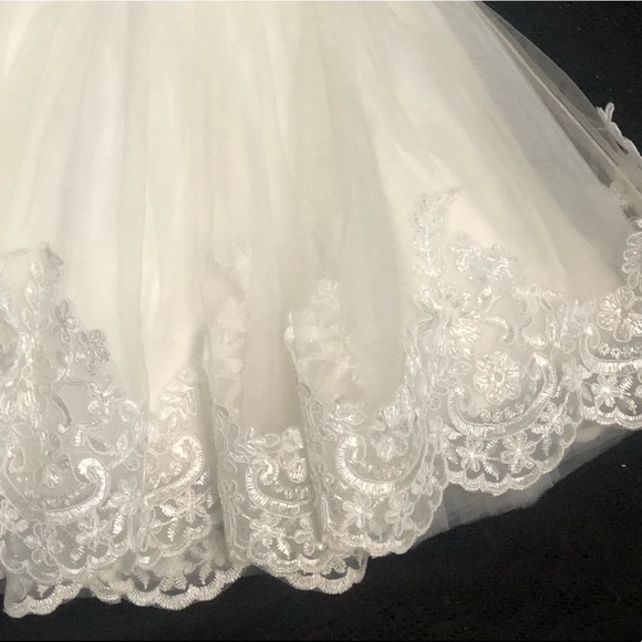 Bow Dreams Designed by hong - Ivory Flower Girl/Formal Dress w/Removable Bow 3-6 - Picture 6 of 12